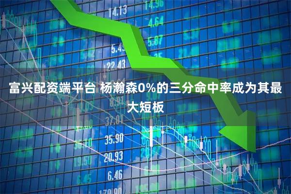 富兴配资端平台 杨瀚森0%的三分命中率成为其最大短板
