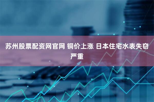 苏州股票配资网官网 铜价上涨 日本住宅水表失窃严重